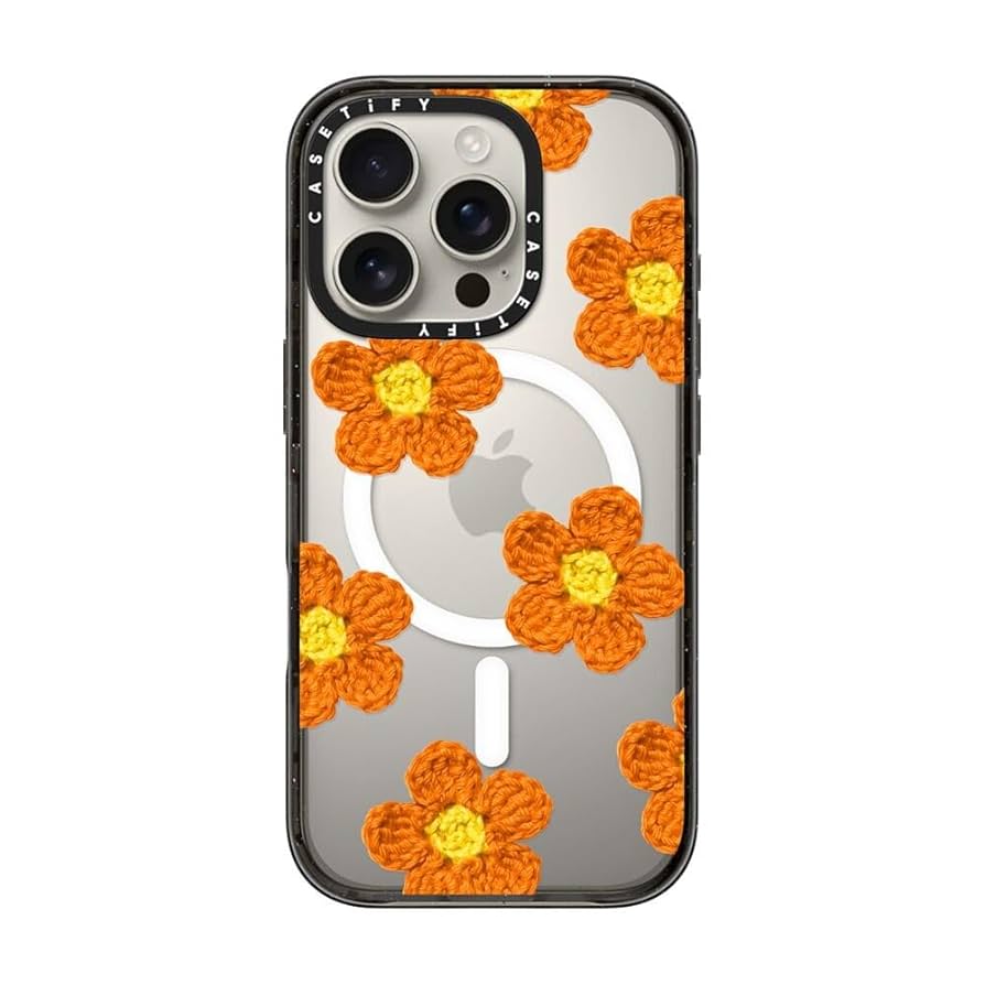 CASETiFY iPhone16 PRO ハート柄 CASETiFYケースティファイ iPhone16pro用ブラックハート柄